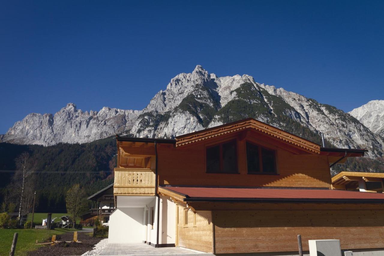 Alpenchalet Im Leutaschtal Eksteriør billede